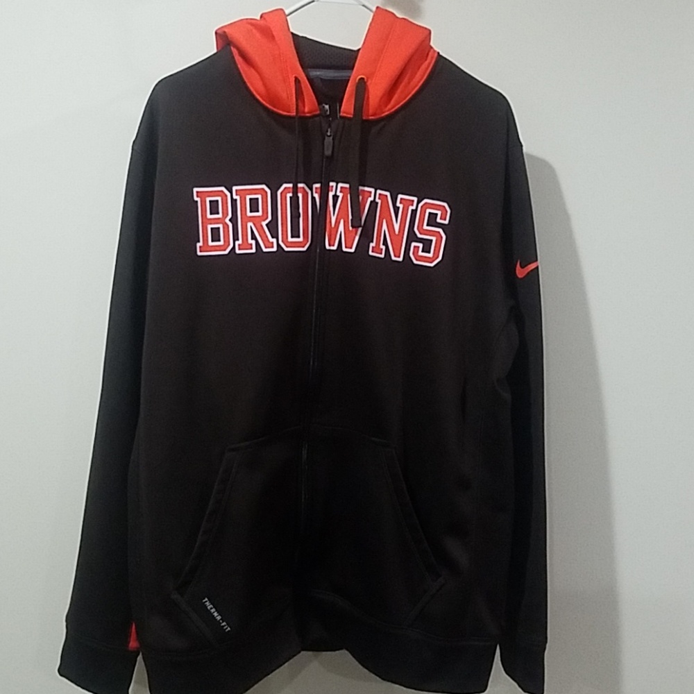 Browns Nike zip-up hoodie